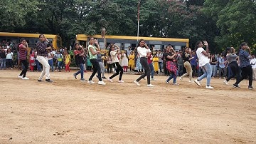 AURA 2K18 flashmob #cbit #united dance crew