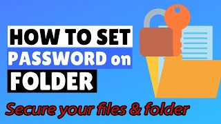 How To Lock Folder In Windows  Without Software - Lock Folder by Shahzad screenshot 5