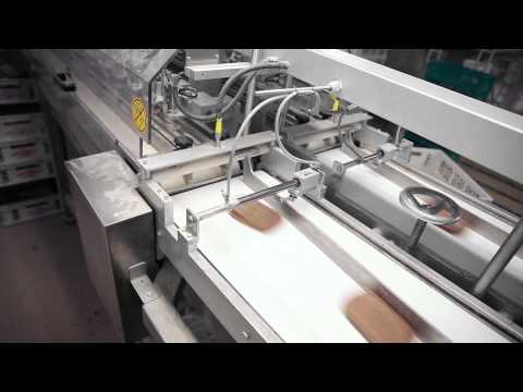 Ipeka Stackmaster bread collating and stacking system