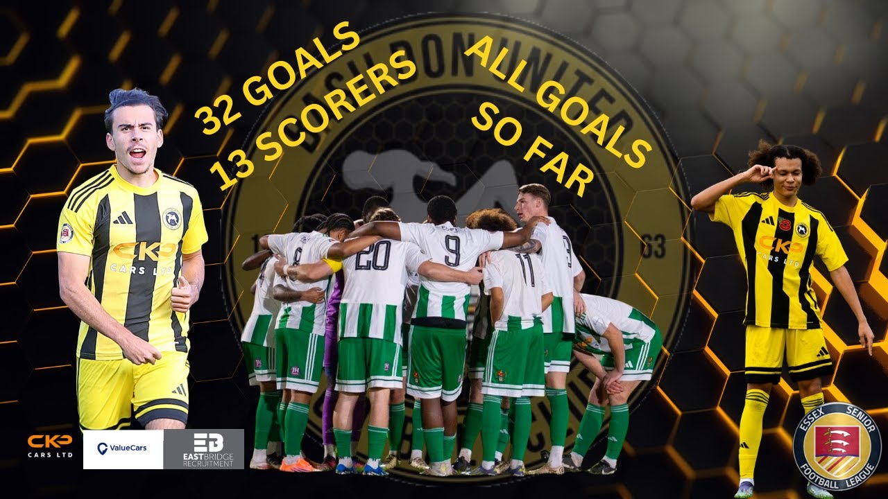 Every Basildon United Goal So Far This Season ⚽ | 32 Goals from 13 Players