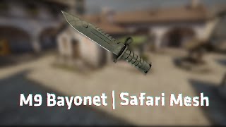★ M9 Bayonet | Safari Mesh - Slow Motion ANIMATION