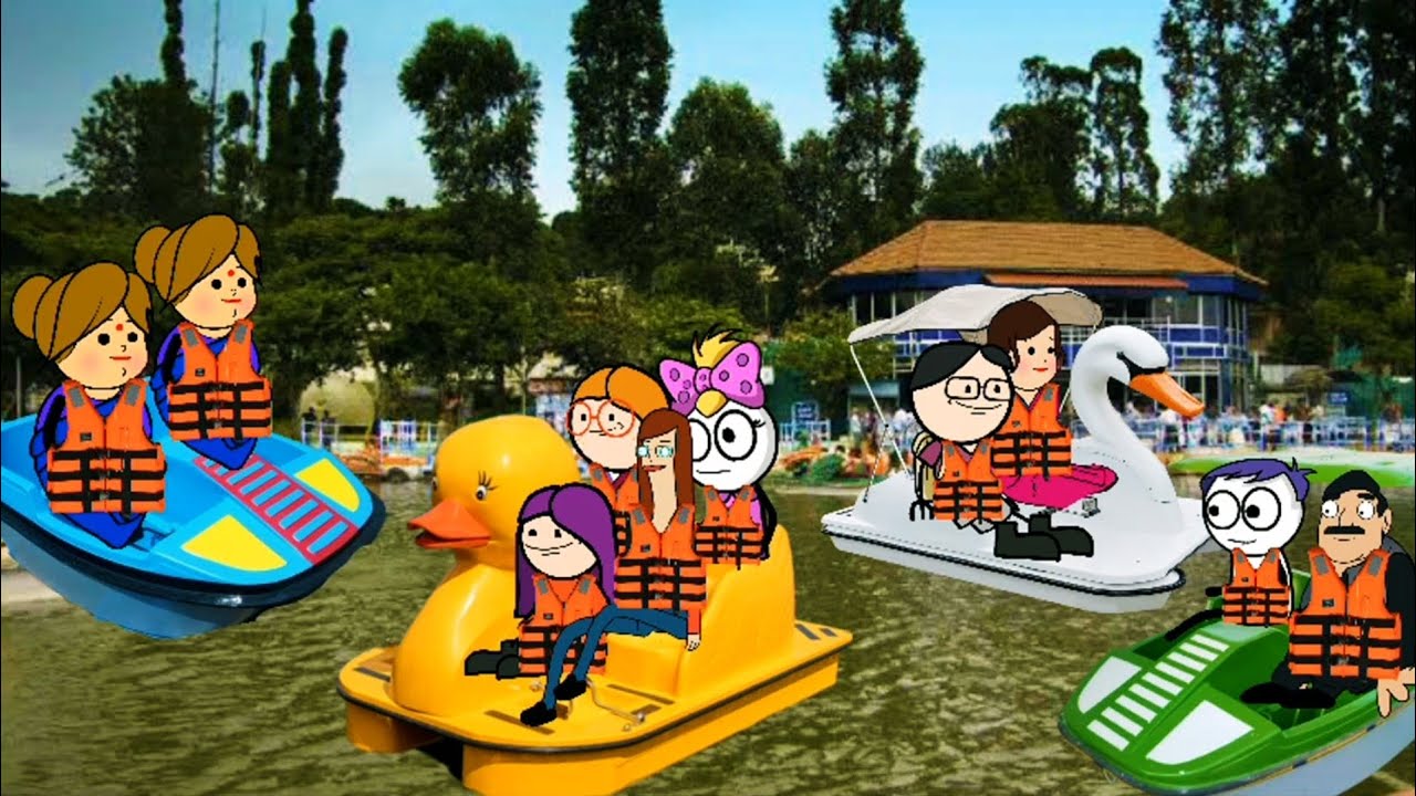 மிதி படகு🚣‍♂மிதித்து பழகு😍🥳🤩🤣|  poomari comedy in tamil | kumari  @kcc_tweencraft  bomma padam