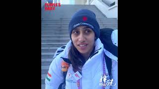 Vicky on the move | Meeting Harbin's new friends at Asian Winter Games #china #harbin #sports #asian