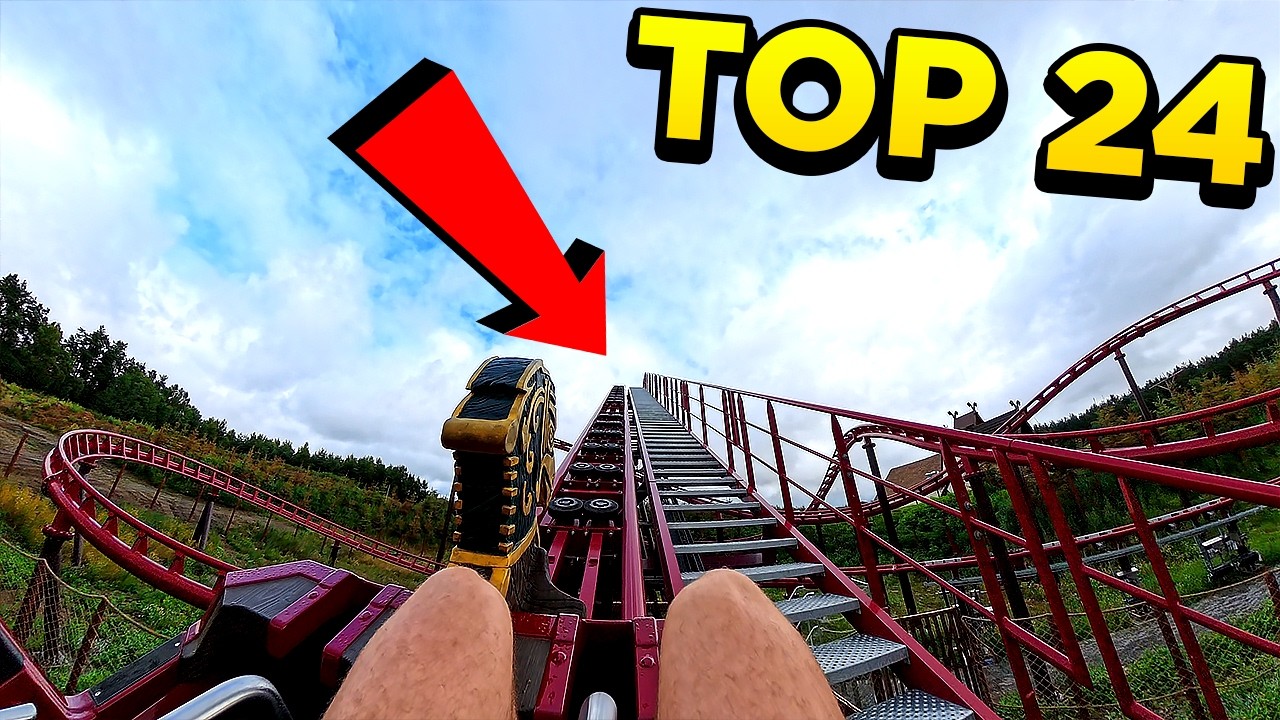 TOP 24 FASTEST ROLLER COASTERS IN POLAND | 2025 EPIC SMOOTH POV RIDES