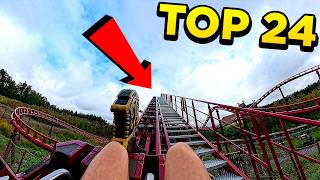 TOP 24 FASTEST ROLLER COASTERS IN POLAND | 2025 EPIC SMOOTH POV RIDES