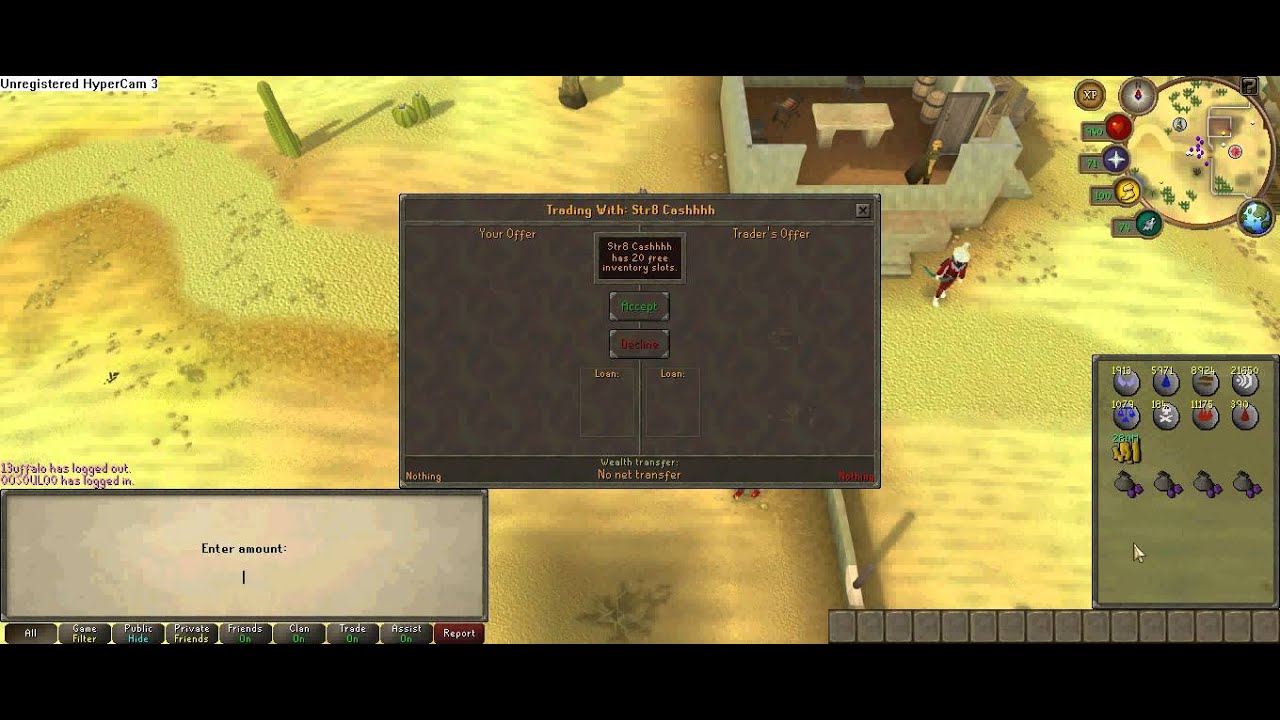 str8 cashhhh scamming in dice game [diamonds cc] = runescape