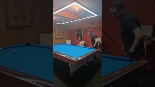 Four Kicks 🫏 #pooltraining #poolleague #poolroom #8ball #cueballcontrol #pooldrills