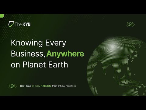 Business Verification Around The World | The KYB - video from The KYB
