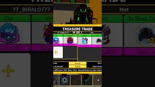 trading for 2x boss drop in blox fruit 🔥🔥 #bloxfruits #roblox