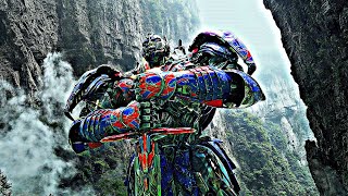 Transformers Age Of Extinction Optimus Prime Vs Grimlock Full Hd4K