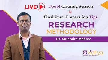 Live Doubt Clearing Session & Final Exam Preparation Tips for MBS 3rd Sem 2080|Research Methodology|