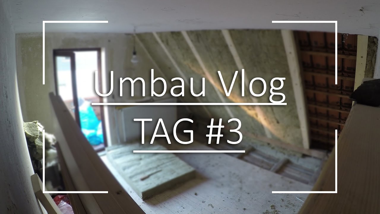 Jetzt wird gedämmt | Umbau Vlog | Tag #3