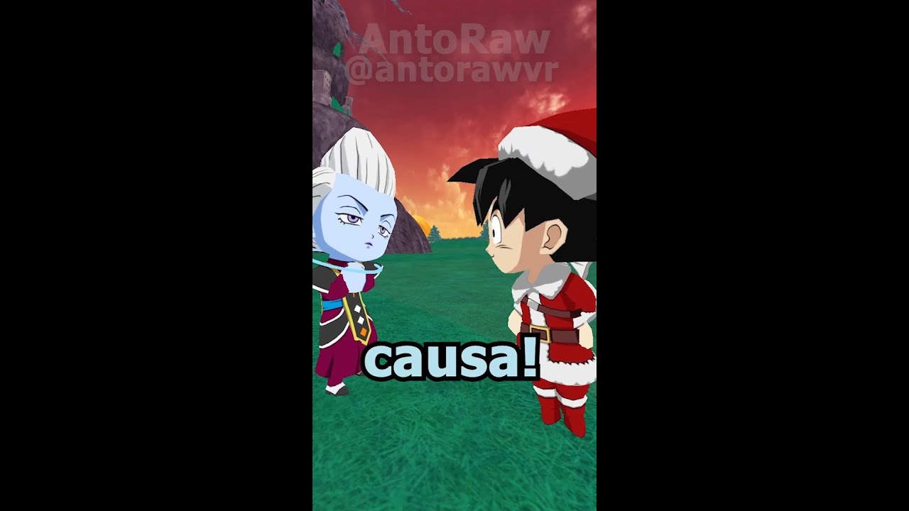 NAVIDAD SAIYAJIN 3 - BARDOCK CONOCE A BILLS /GOKU NAVIDEÑO