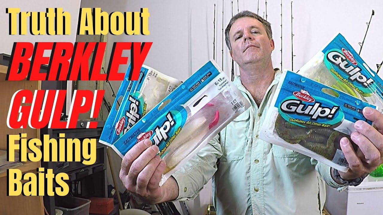 Truth about BERKLEY GULP! fishing baits vs. other brands of soft plastic fishing  lures 