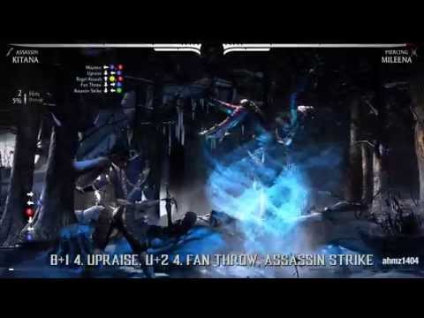 Mortal Kombat X: KITANA Easy Combo (Assassin/All)