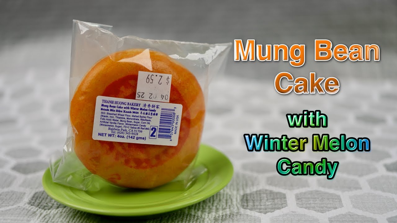 Winter Melon Candy inside Mung Bean Cake (Bánh Đậu Xanh Mứt) – A Unique Vietnamese Pastry!