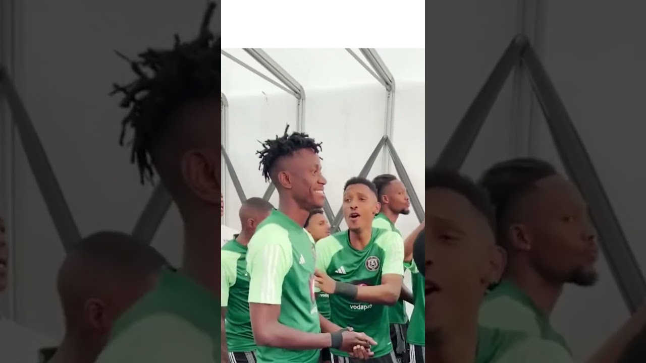 Orlando pirates Players Singing Gwijo before Derby Match 