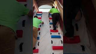 The Inflatable Slide Is So Much Fun