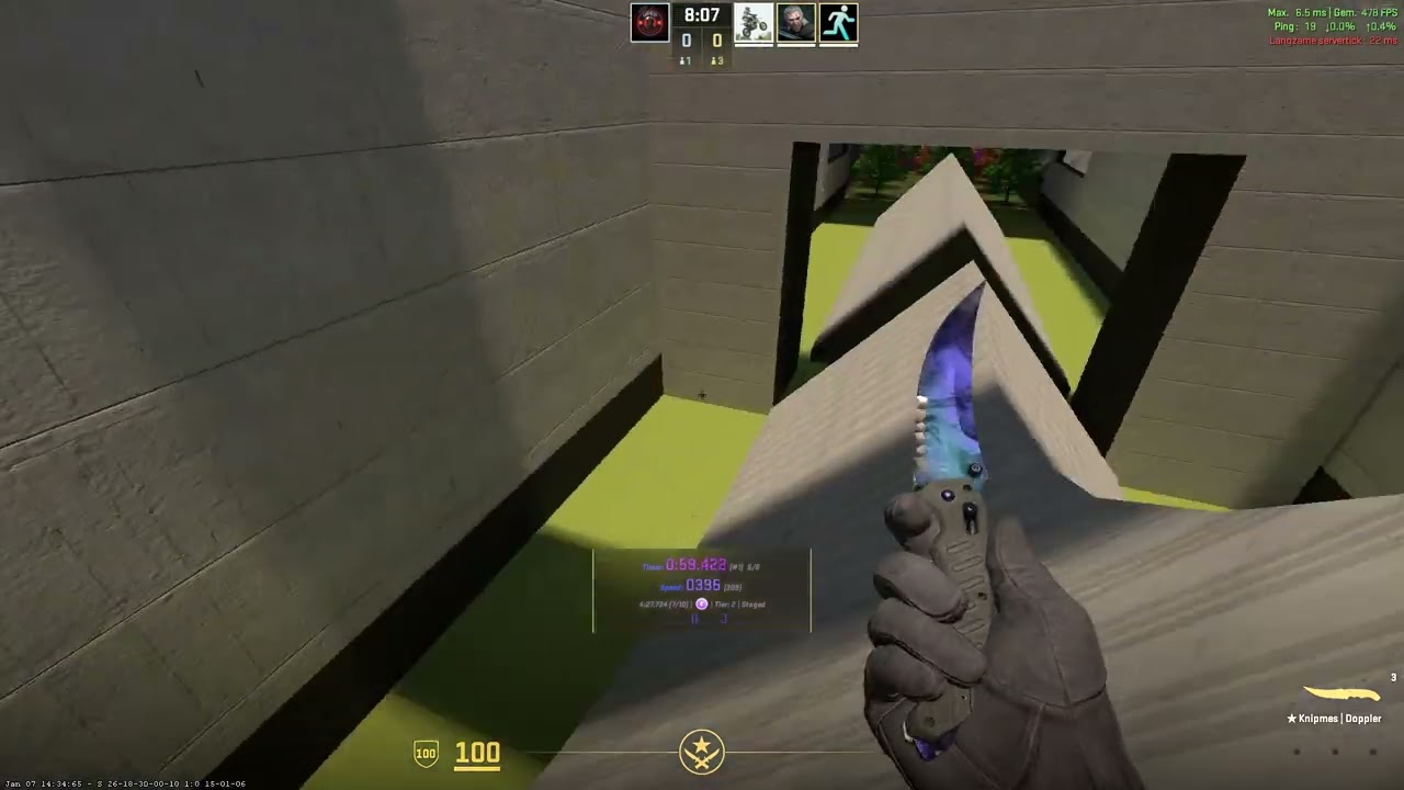 CS2 Surfing practice (finished it at the end)