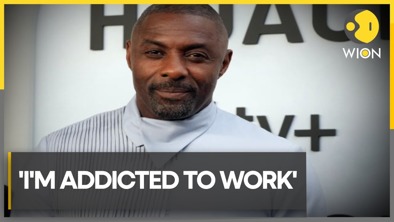 Idris Elba says he's a 'workaholic' and takes therapy to tackle