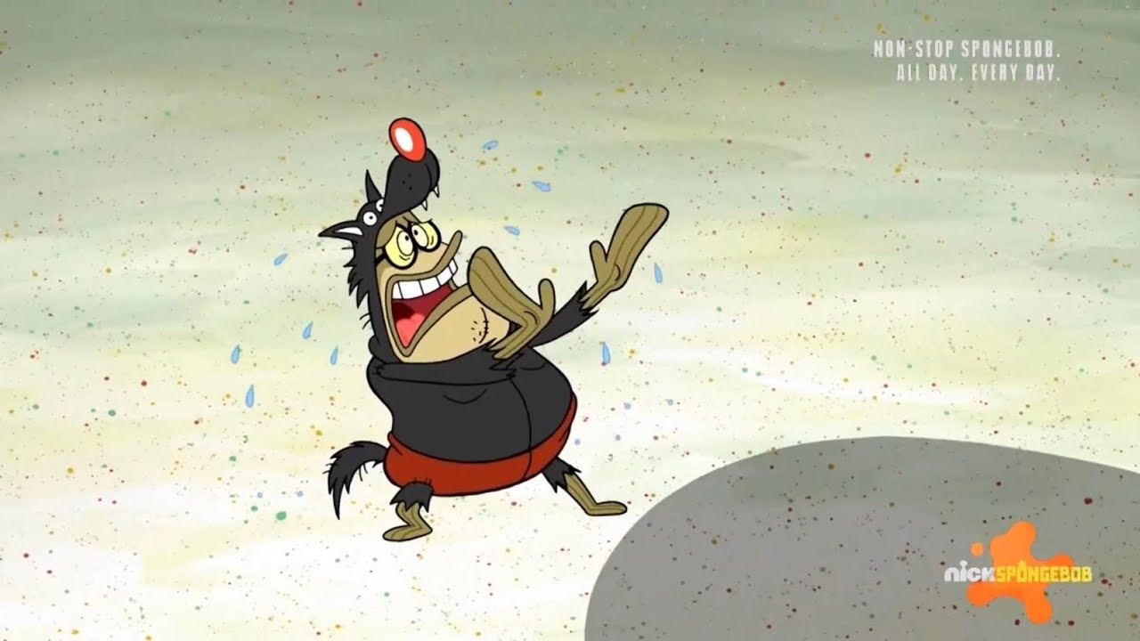 SpongeBob SquarePants: S13E07 | Mama Bass Burps Off Bubble Bass’ Costume & Clothes | Nickelodeon