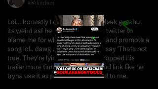 DJ Akademiks & Meek Mill GOES OFF On Eachother Over Diddy #Shorts