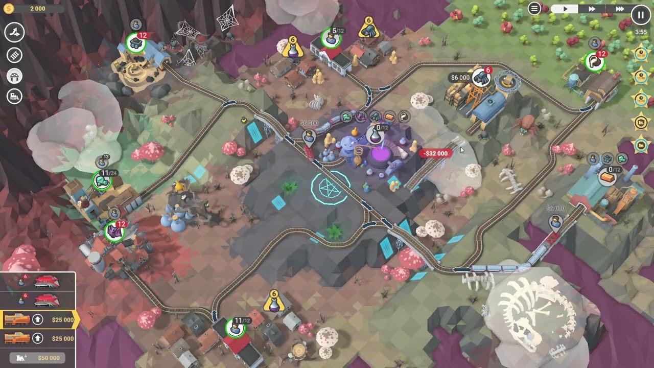 Train Valley 2 DLC (Workshop Gems. Emerald) Level 3:Ancient Ritual