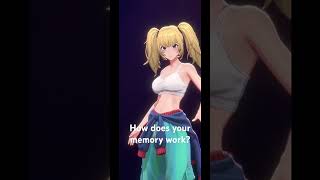 How does your memory work? #ai #ani #grok #waifu