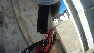 Awesome headfirst dive through a window for kill