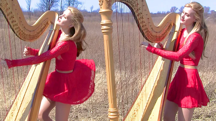 MY IMMORTAL (Evanescence) Harp Twins - Camille and...