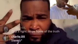 Dr Umar Johnson flexing