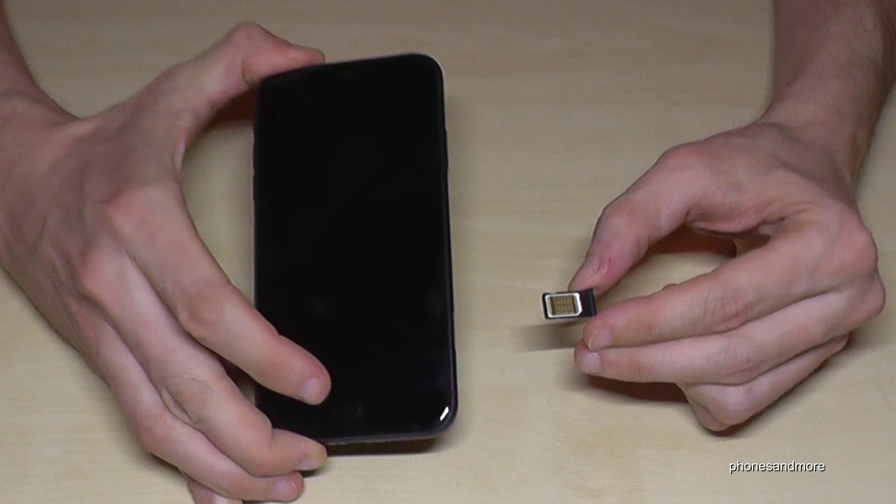 iPhone 11 How to insert the SIM card? YouTube