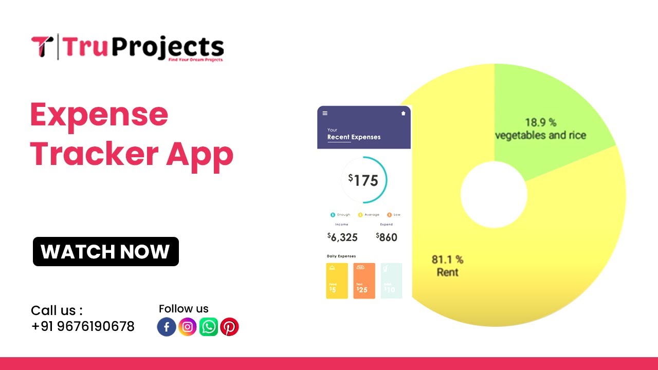 expense tracker app - YouTube