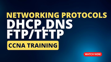 CCNA Day 16: In-Depth Guide to Network Protocols - DHCP, DNS, FTP, and TFTP #networkershome