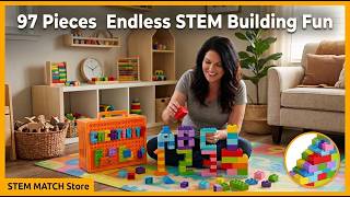 Love This Jumbo Building Set - Boosts STEM Skills Fast!