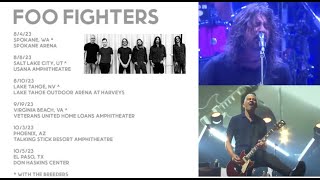 Foo Fighters huge 2023 tour now add 6 more headlining shows - who will be drumming?