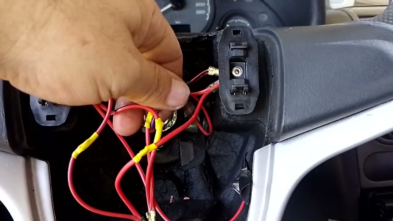 Corsa não buzina ??? volante paralelo