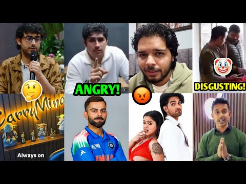 Shameful! They Got Exposed 😡 Cricket Lafda, Carryminati, Nakul Dhull, Lakshay, Allen, Ashish |