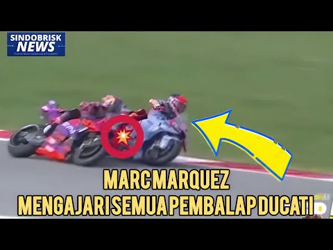 Cara Marc Marquez Ajari Para Pembalap Ducati Berkendara