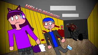 Joseph and Anna in the Backrooms