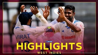 Highlights  West Indies V India  Ashwin Stars With 560  1st Cycle Pure Agarbathi Test Day 1