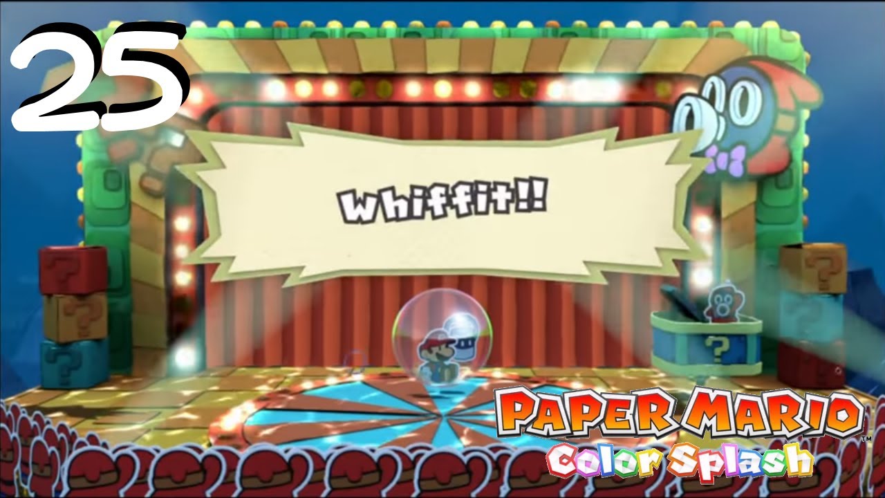 Paper Mario Color Splash Part 25 Snifit...or WHIFIT YouTube