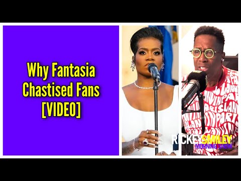 Why Fantasia Chastised Fans