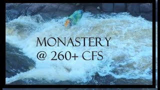 A WILD 260+ CFS Red River Gresham, WI Whitewater Rapids Kayaking Monastery &amp; Ziemer&#39;s Falls 6.29.21
