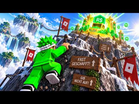 I CLIMB the HIGHEST MOUNTAIN in Roblox!