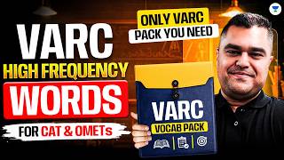 The ONLY Vocabulary Pack You Need for CAT &amp; OMETs 🔥 | High Frequency Words Marathon LIVE