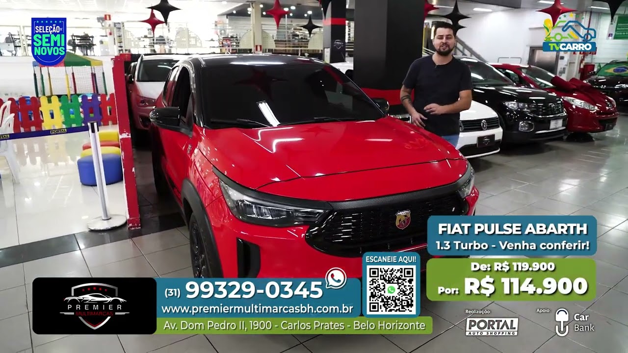 🚗 FIAT PULSE ABARTH - SELEÇÃO DE SEMINOVOS NA PREMIER MULTIMARCAS