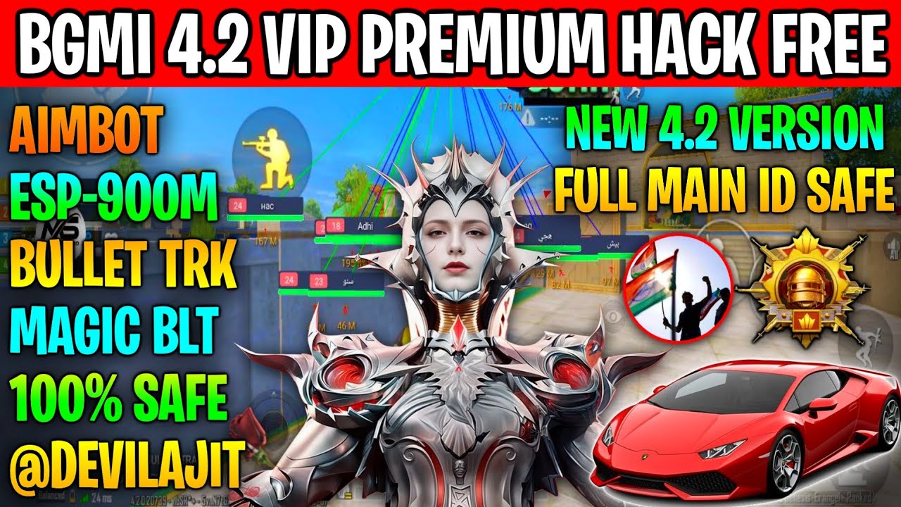 BGMI HACK 4.2 | BGMI 4.2 MOD APK | BGMI ESP HACK | BGMI NEW HACK TODAY | HOW TO HACK BGMI HACK