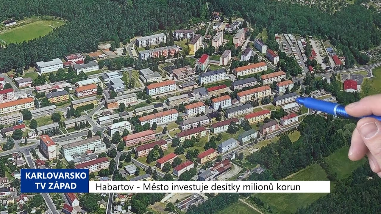 Habartov: Město investuje desítky milionů korun (TV Západ)