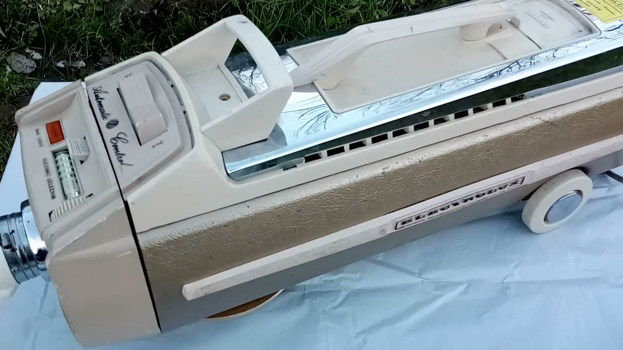 ELECTROLUX 1401 VINTAGE VACUUM CLEANER YouTube